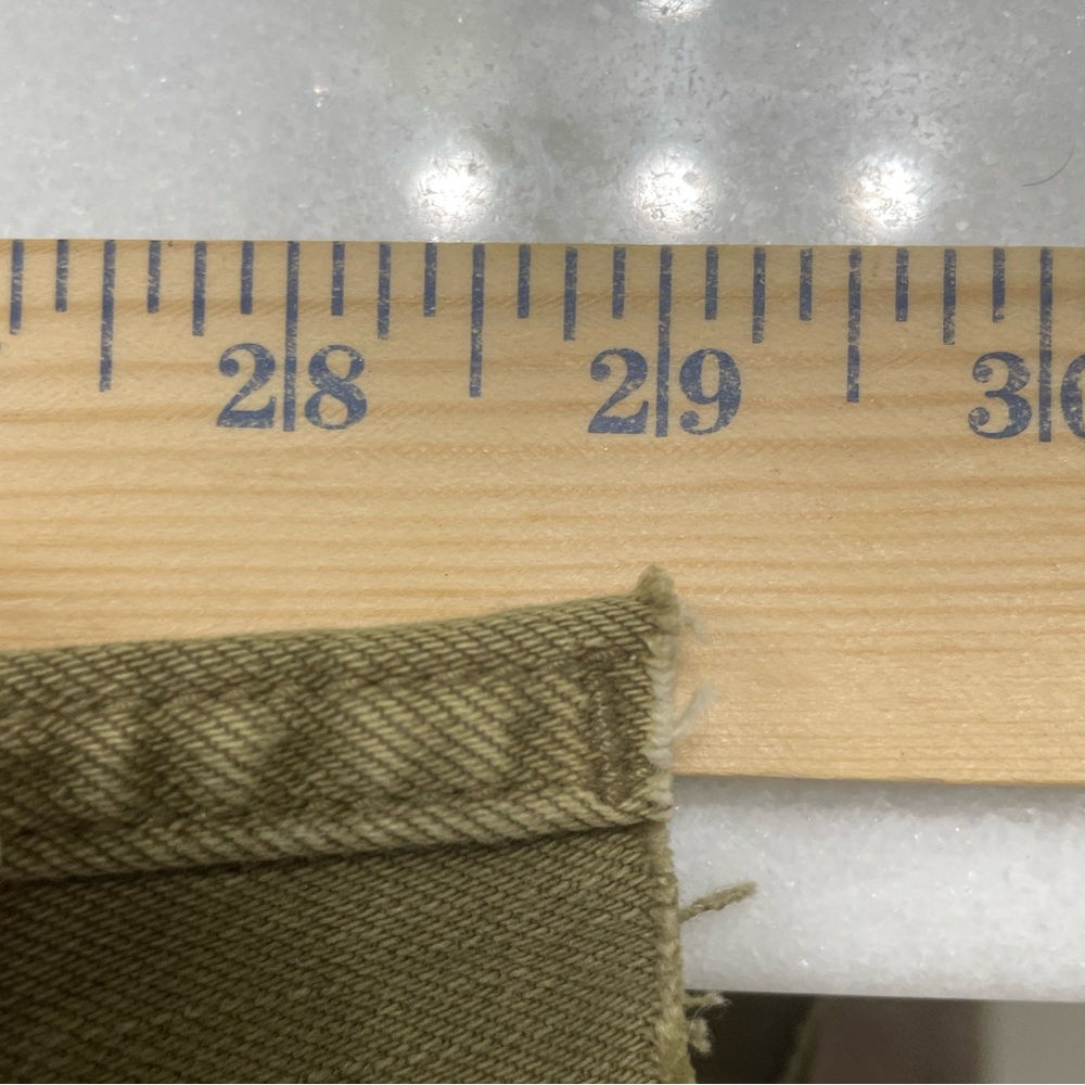 Anthropologie Pilcro Level Utility Pants Safari Green Size 28 cargo Casual. 6 - Picture 9 of 9